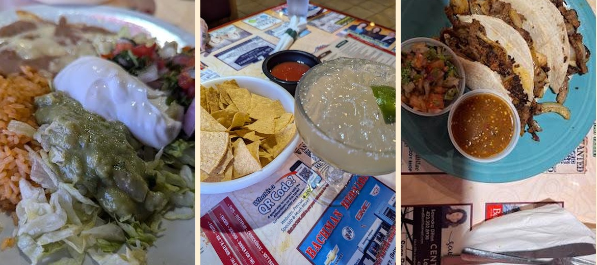 Monterrey Mexican Restaurant Menu