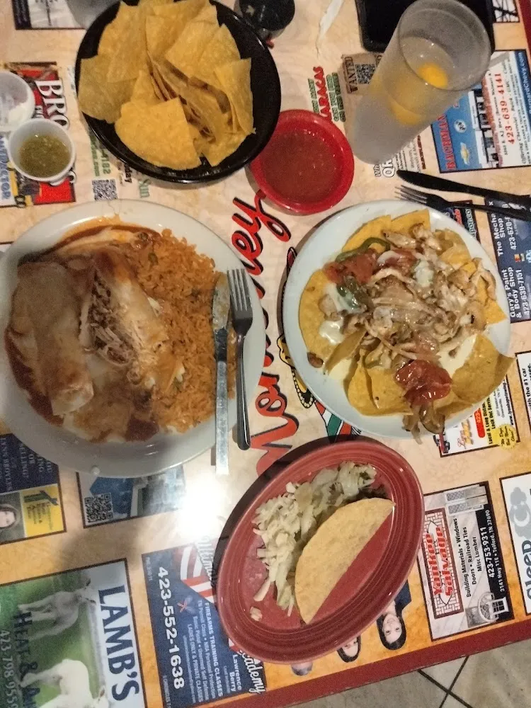 Chicken Enchiladas Chicken Fajita Nachos Add Shrimp and Hard Chicken Taco